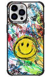 Crayon Smiley Colorful - Apple iPhone 13 Pro Max