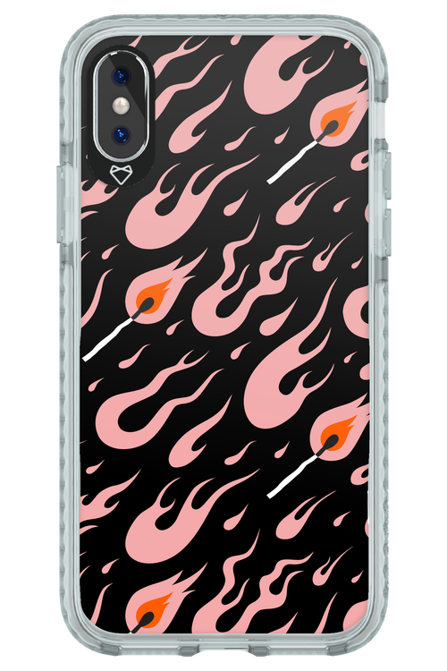 Hot Flames - Apple iPhone X