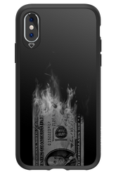Money Burn B&W 2.0 - Apple iPhone XS