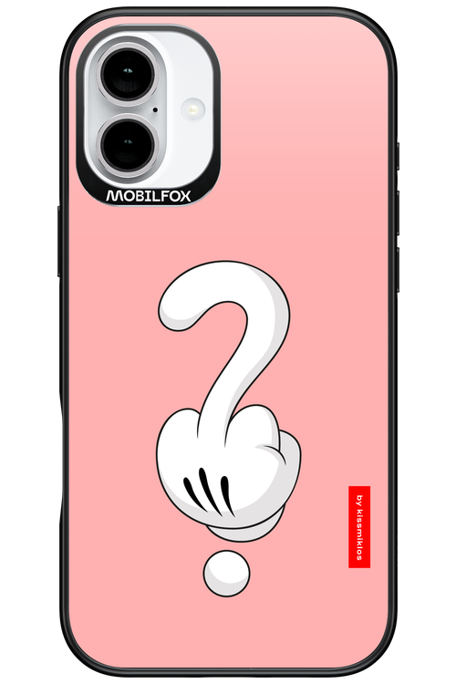 Fuck Hand (Pink) 2.0 - Apple iPhone 16 Plus