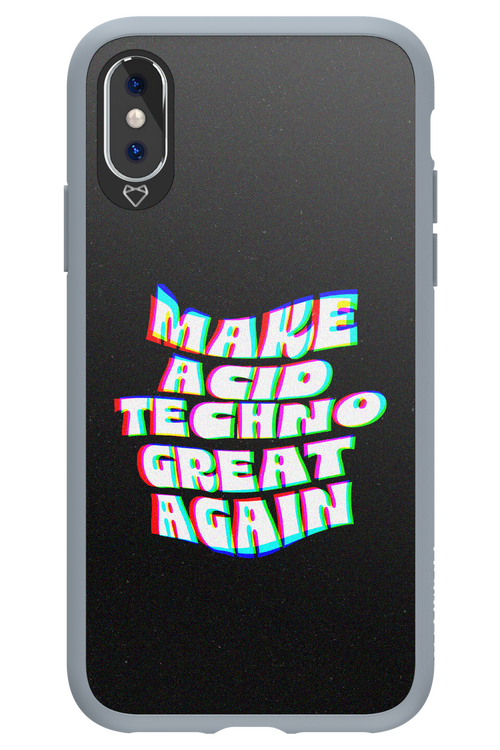 Acid Techno - Apple iPhone X