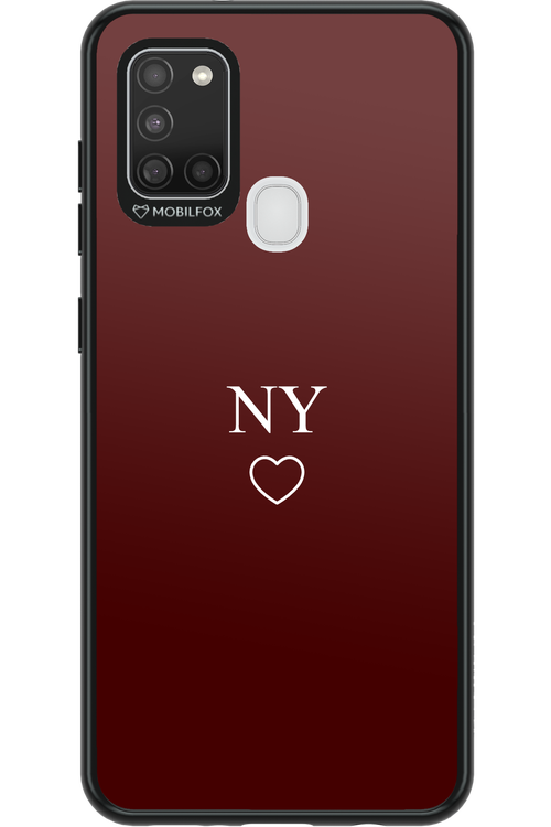 NY Burgundia 2.0 - Samsung Galaxy A21 S