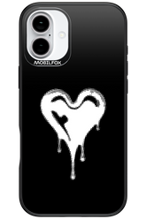 Heart Black - Apple iPhone 16 Plus