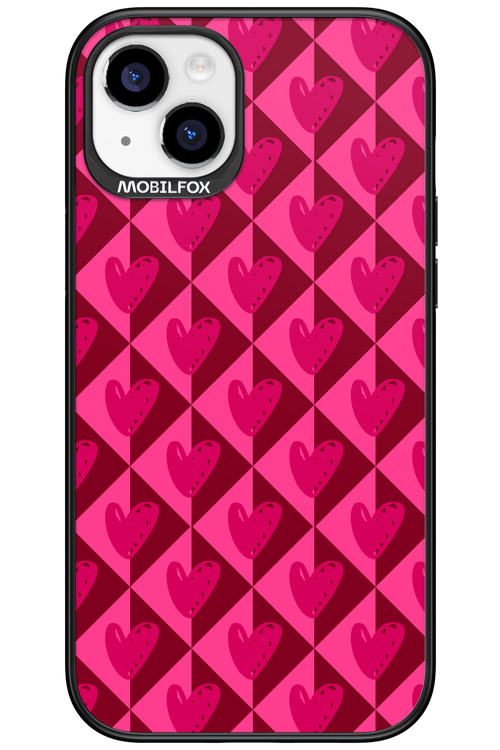 Holiday Heartss - Apple iPhone 15 Plus