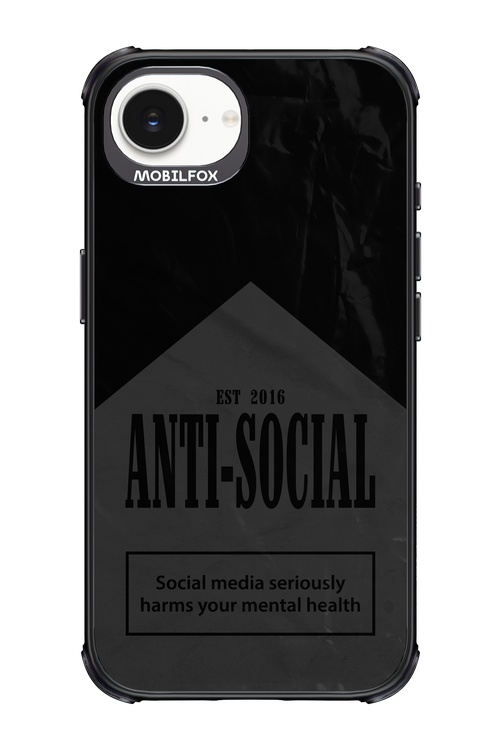 ANTI-SOCIAL (BLVCK) 2.0 - Apple iPhone 16e