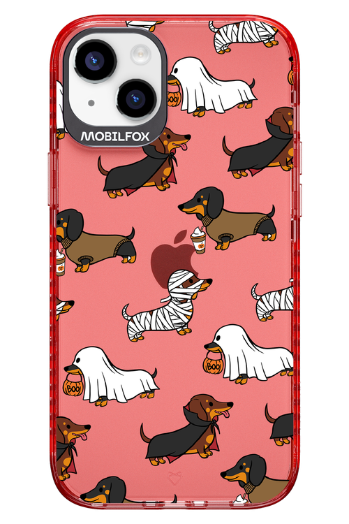 Scary Dachshund (Transparent) - Apple iPhone 14 Plus