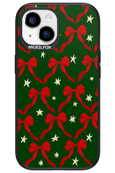 Bow & Stars (Green) - Apple iPhone 15