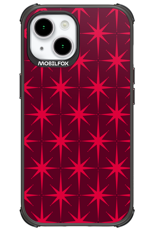Burgundy Starss - Apple iPhone 15