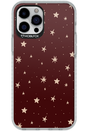 Burgundy Stars - Apple iPhone 12 Pro Max