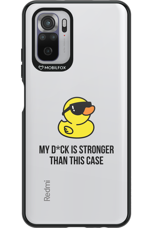 My D_ck (Transparent) 2.0 - Xiaomi Redmi Note 10