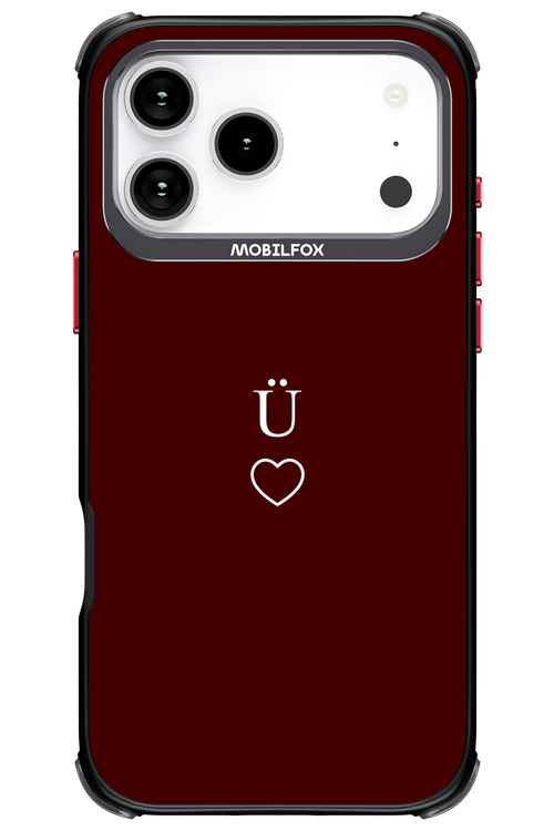 U Burgundia II 2.0 - Apple iPhone 17 Pro Max