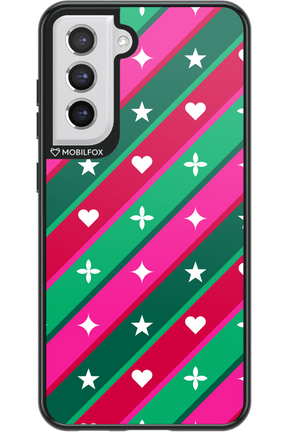 Christmas Stripes - Samsung Galaxy S21 FE