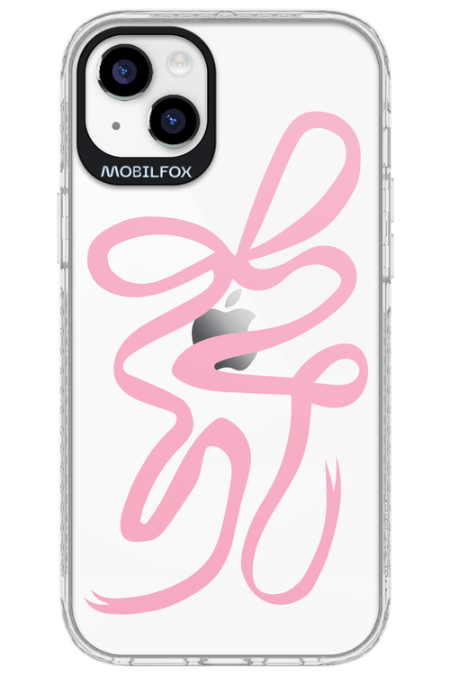 Pink Bow - Apple iPhone 14 Plus