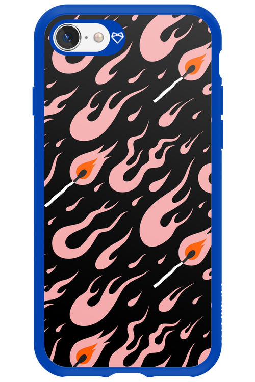 Hot Flames - Apple iPhone 8