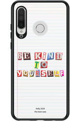 Be Kind To Yourself Notebook - Huawei P30 Lite