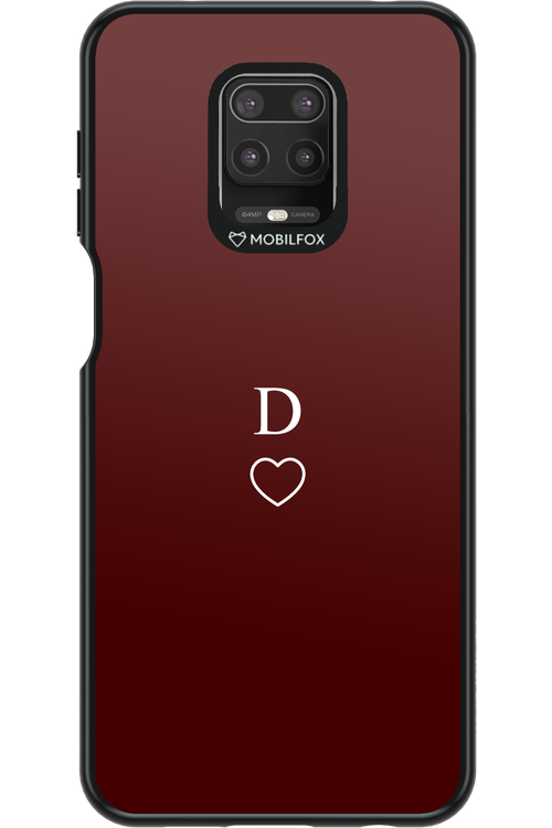 D Burgundia 2.0 - Xiaomi Redmi Note 9 Pro