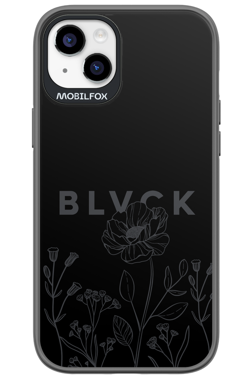 Black Flowers - Apple iPhone 14 Plus