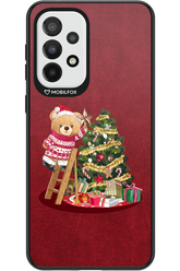 Christmas Bear (Burgundy) - Samsung Galaxy A33