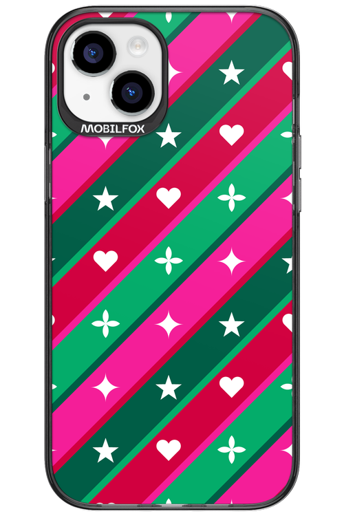 Christmas Stripes - Apple iPhone 15 Plus