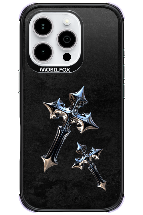 Chrome Crosses - Apple iPhone 16 Pro