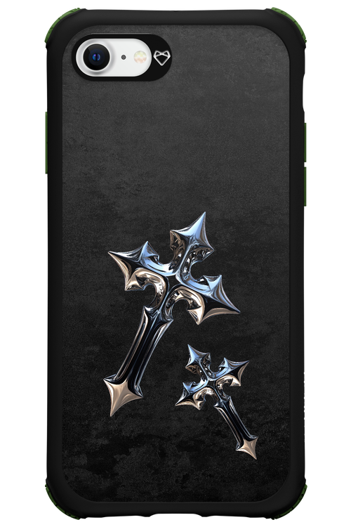 Chrome Crosses 2.0 - Apple iPhone SE 2020
