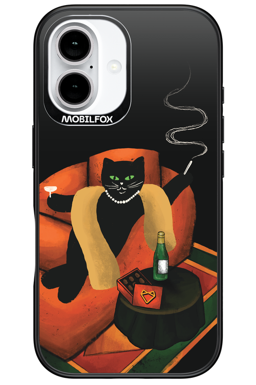 Black Cat - Apple iPhone 16