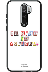 Be Kind To Yourself White - Xiaomi Redmi Note 8 Pro