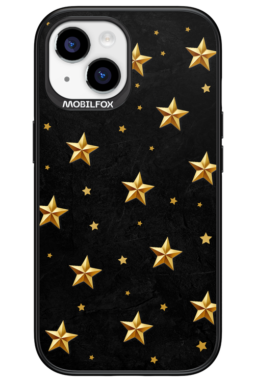 Golden Stars - Apple iPhone 15