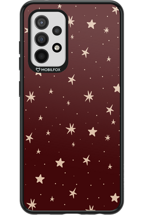 Burgundy Stars - Samsung Galaxy A52 / A52 5G / A52s