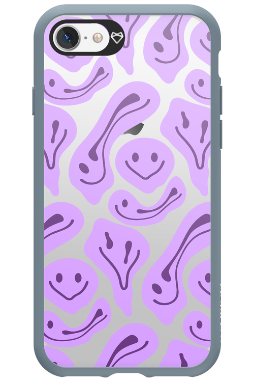 Fluid Smiley Purple - Apple iPhone 7