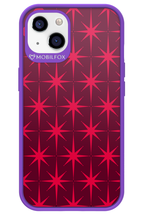 Burgundy Starss - Apple iPhone 13