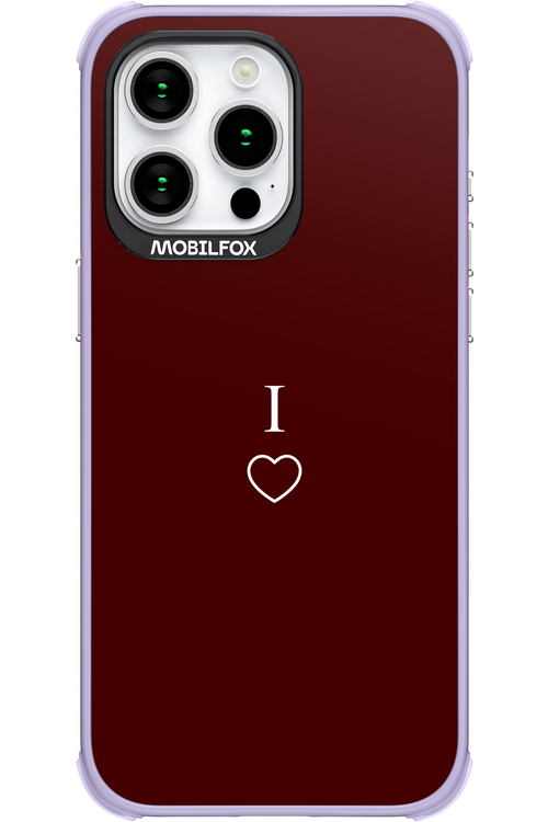 I Burgundia 2.0 - Apple iPhone 15 Pro Max