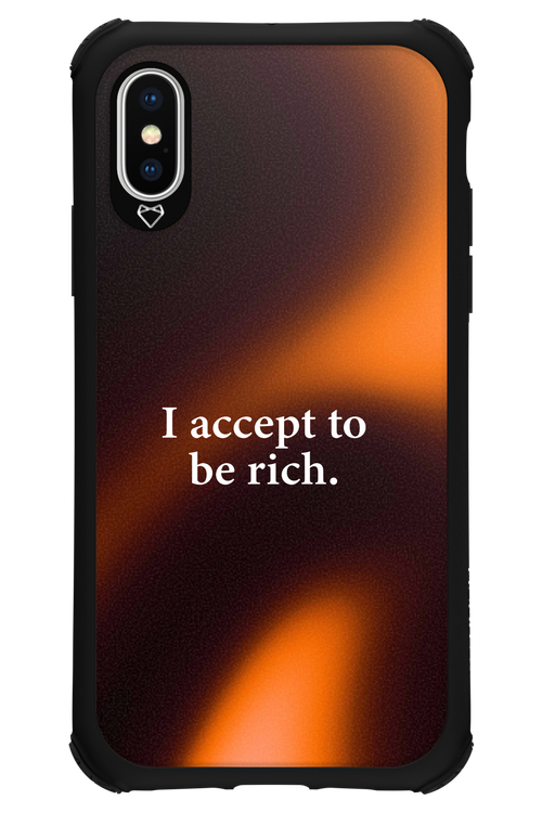I accept to be rich - Apple iPhone XS