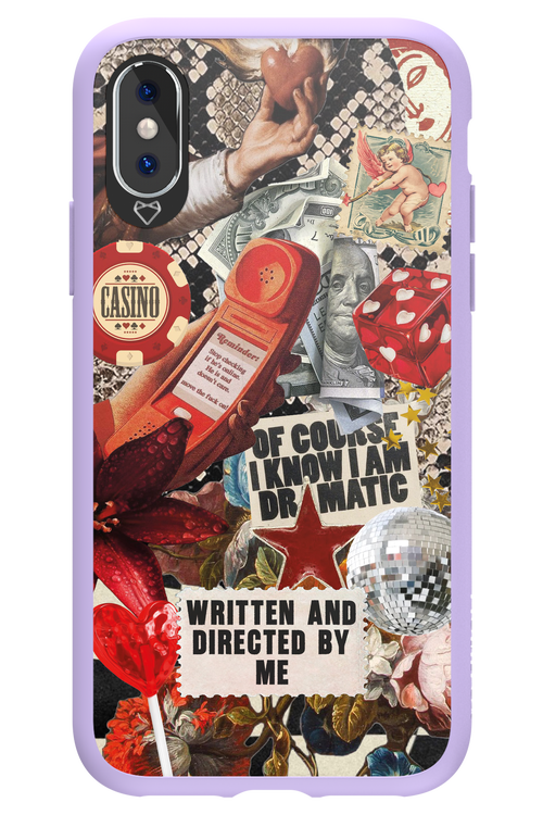 RED VINTAGE - Apple iPhone X