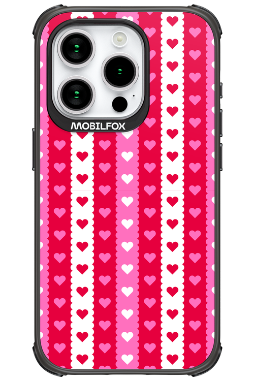 Christmas Heart Biscuit - Apple iPhone 15 Pro