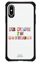 Be Kind To Yourself Notebook - Apple iPhone X