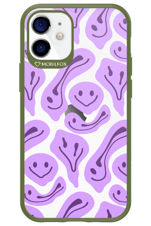 Fluid Smiley Purple - Apple iPhone 12 Mini