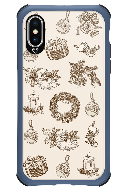 Christmas Paper - Apple iPhone X