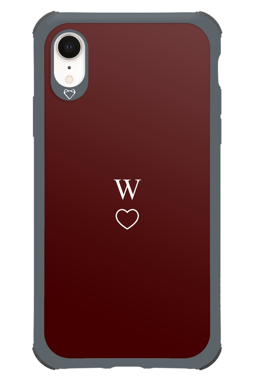 W Burgundia 2.0 - Apple iPhone XR
