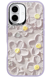 White Flowers - Apple iPhone 16