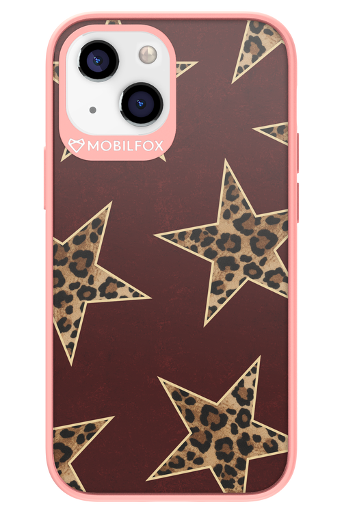 Wild Stars Burgundy - Apple iPhone 13 Mini