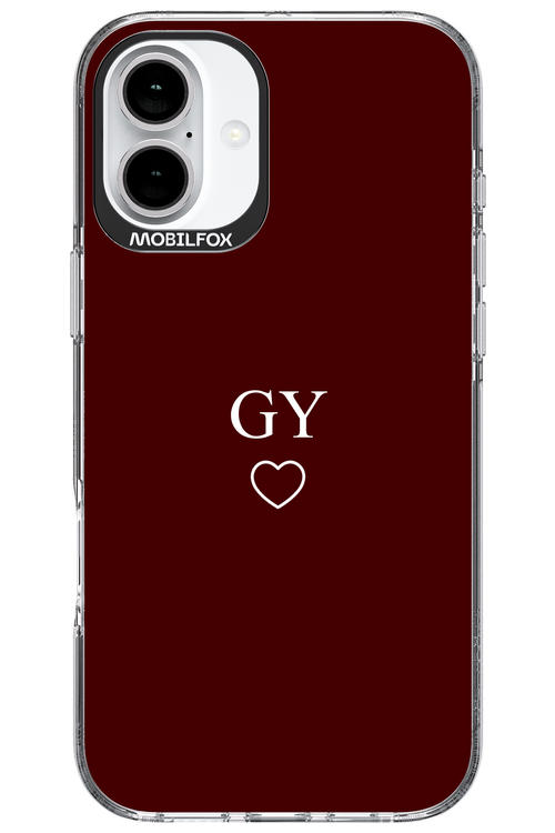 GY Burgundia 2.0 - Apple iPhone 16 Plus