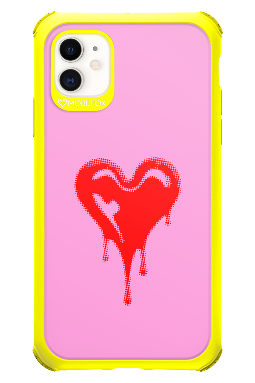 Heart Pink - Apple iPhone 11