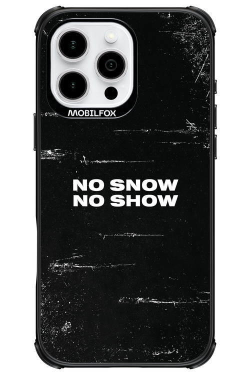 No snow, no show - Apple iPhone 16 Pro Max