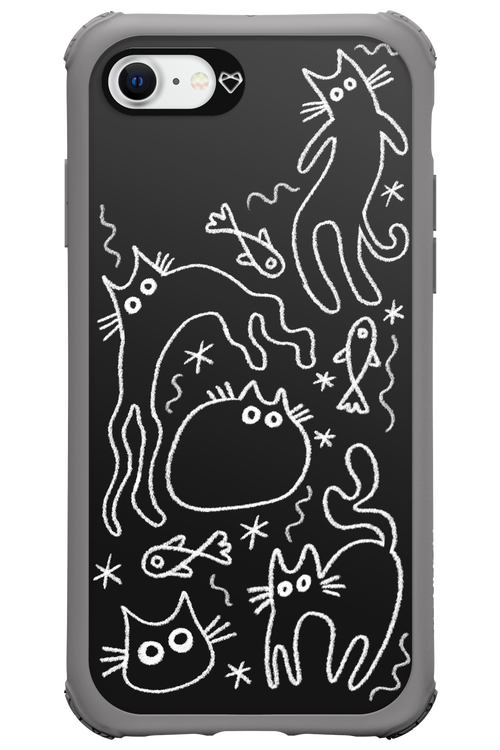 CHALK_CATS 2.0 - Apple iPhone SE 2022