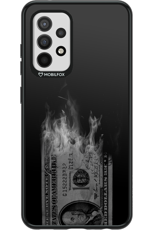 Money Burn B&W - Samsung Galaxy A52 / A52 5G / A52s