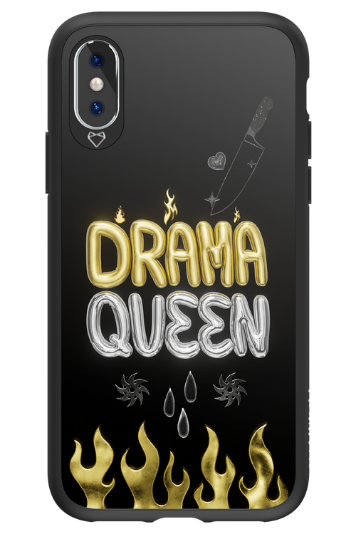 Drama Queen Black - Apple iPhone XS