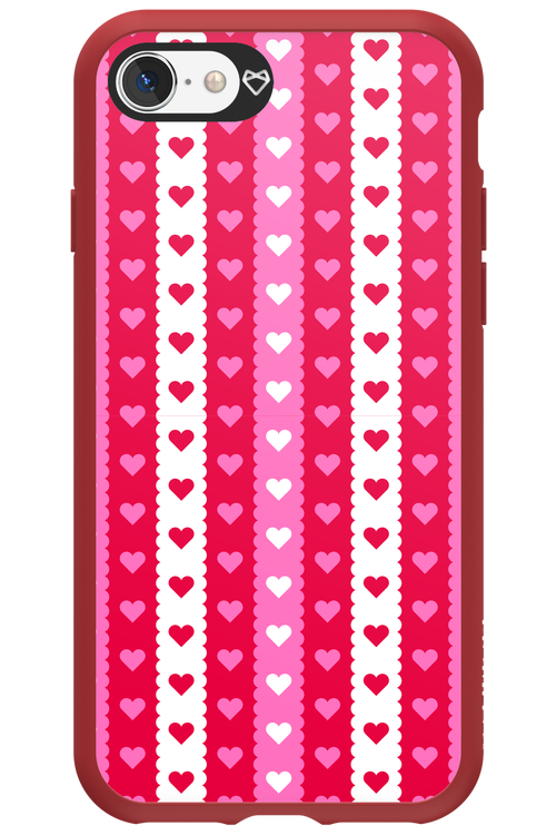 Christmas Heart Biscuit - Apple iPhone 8