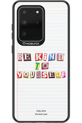 Be Kind To Yourself Notebook - Samsung Galaxy S20 Ultra 5G