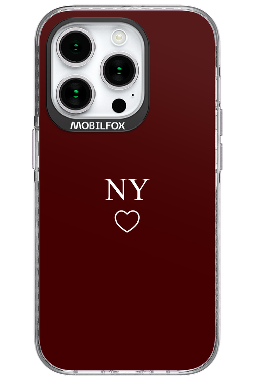 NY Burgundia 2.0 - Apple iPhone 15 Pro